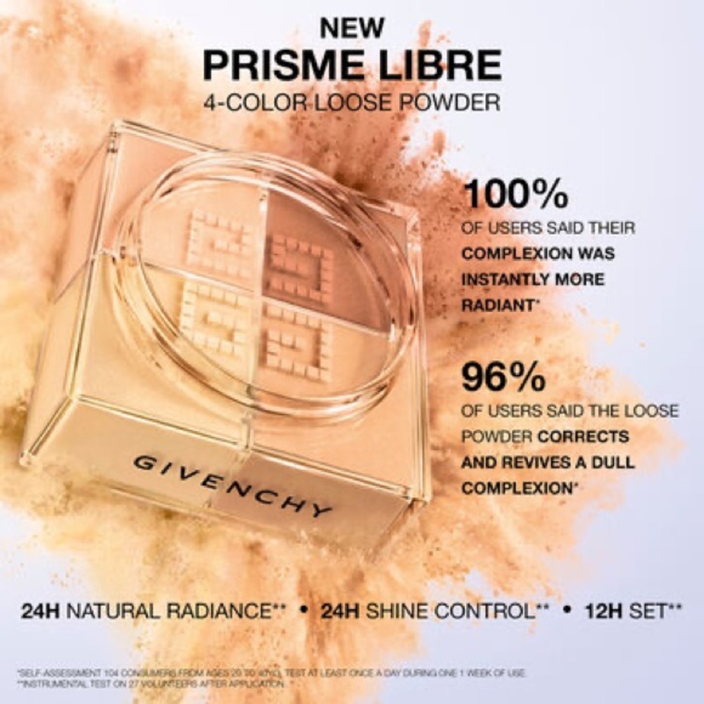 Givenchy ORIGINAL FORMULA Prisme Libre Setting Powder Shade 5 Popeline Mimosa - Picture 5 of 5